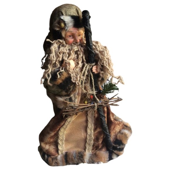 Woodland Santa - Plastic Core - Picture 1 of 2
